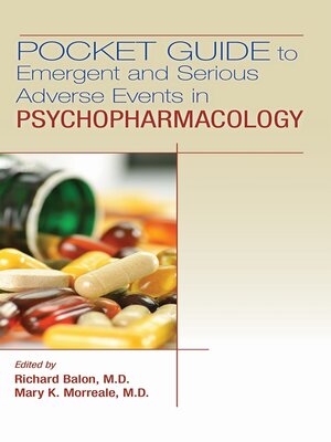 cover image of Pocket Guide to Emergent and Serious Adverse Events in Psychopharmacology